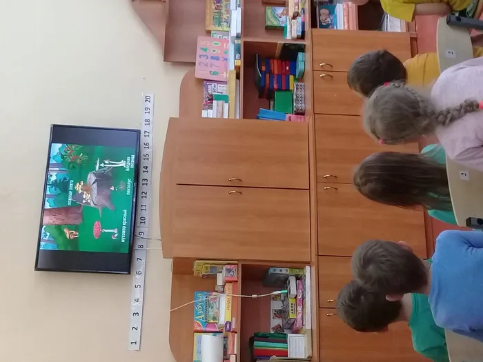 Просмотр видео фильма и беседа о "Правилах поведения в лесу" с детьми старшей и подготовительной группы.